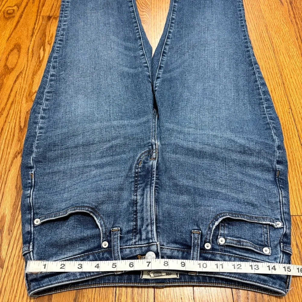 Madewell The Curvy Perfect Vintage Melgrove Wash High Waist Tapered Crop Jean 28
